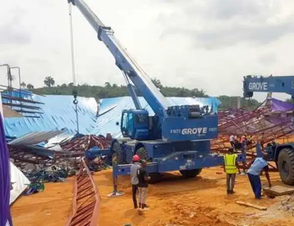 How I Escaped Death in Uyo Collapsed Church - Pastor Makes Revelations